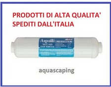 Filtro carbone in linea 2x10"