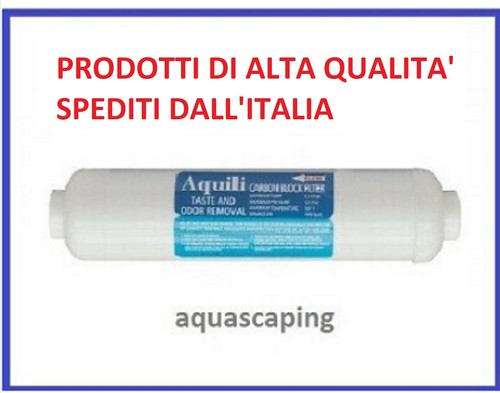 Filtro carbone linea 2x10 - linea, 2x10"