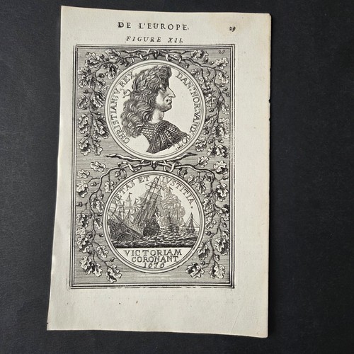 Incisione xviii ritratto - xviii, re