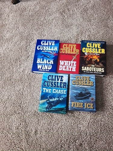Clive cussler hardcover - cussler,