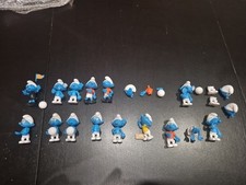 Serie Kinder Smontabili Da Recuper Puffi Calciatori