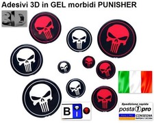 Adesivi PUNISHER teschio in