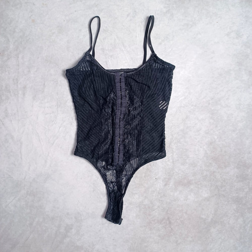 Body corsetto pizzo