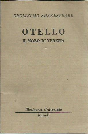 Otello moro di venezia - moro,