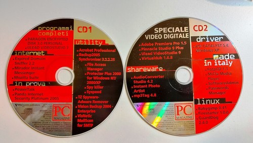 Dvd utility allegati a pc - a,