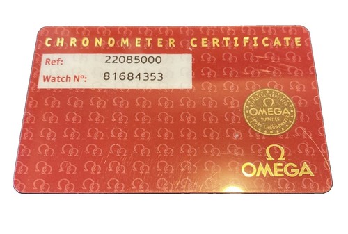Rara carta certificata - , omega