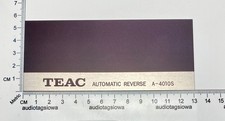 TEAC A-4010S Piastra Inserto