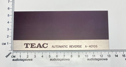 Teac 4010s piastra inserto - teac, a-4010s