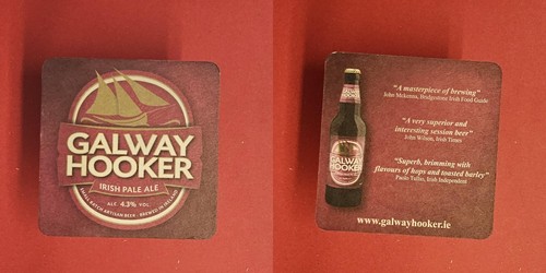 Galway hooker scritta bianca - hooker,