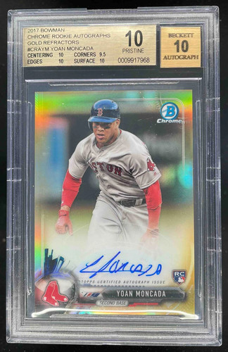 2017 bowman chrome gold - 2017,