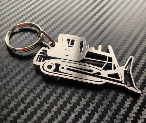 Earth mover keyring bull dozer - bull,