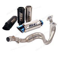 Per Kawasaki Z650 Ninja 650 2012-2023 Tubo Scarico Completo Marmitta Fuga