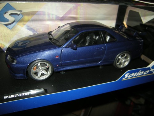 Solido nissan r34 gtr - solido,