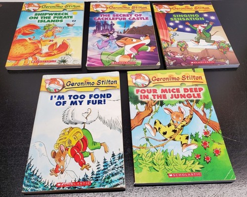 Geronimo stilton chapter books - geronimo,