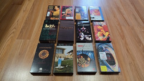 Rock music vhs tape - music, lot