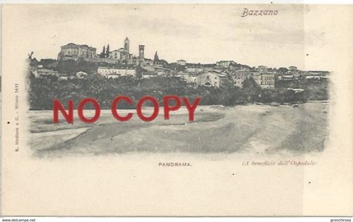 Bazzano 1900 panorama - 1900,, a
