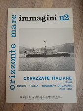 ORIZZONTE MARE immagini B2 Corazzate italiane ed. Bizzarri 1977
