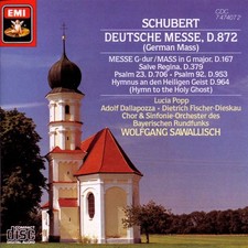 Schubert: Deutsche Messe etc