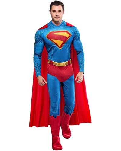 Costume superman deluxe adulto - costume,