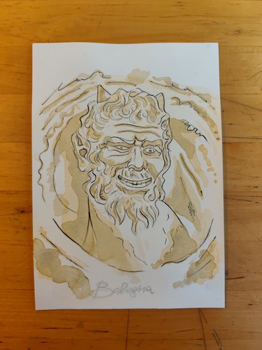 Disegno acquerello originale - disegno,