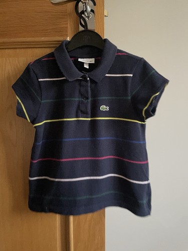 Polo lacoste ragazza blu navy - polo,