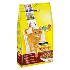 FRISKIES CAT CROCCHETTE CROCCANTINI PER GATTO ADULTO MANZO/POLLO/VERDUR 4KG 2025