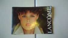 Catalogo pubblicitario ANNI 70 LANCOME PROFUMI CREMA CURA VISO Lancôme make up