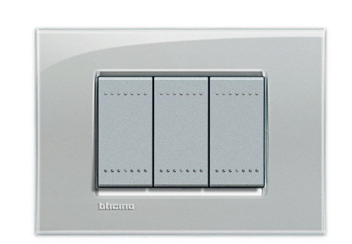 Placca bticino lna4803kg - placca,