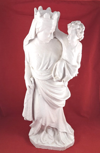 Madonna con bambino - , antica