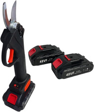 - Forbice Da Potatura, Doppia Batteria 48V Cesoia Da Potatura Elettrica, Cesoie 