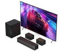 ULTIMEA Soundbar 5.1 per TV, Sistema Audio 3D Surround Virtuale, con Subwoofer W