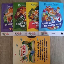 Serie 4 Libri GERONIMO STILTON Conad scrittori di classe Cofanetto