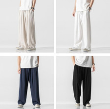 Pantalone lungo uomo estivo