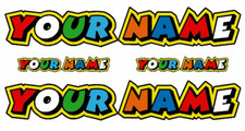 4 X ADESIVI NOME PERSONALE