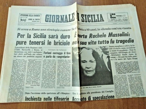 Giornale sicilia 10 - sicilia, 31/10/1979