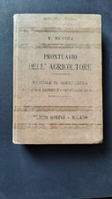 PRONTUARIO DELL'AGRICOLTORE Manuale Hoepli 1897 prima ed.