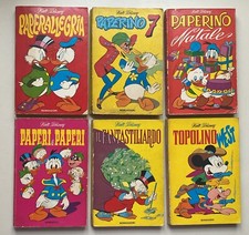 6 Fumetti  CLASSICI WALT DISNEY PRIMA 1° SERIE dal 1968 al 1970 Mondadori