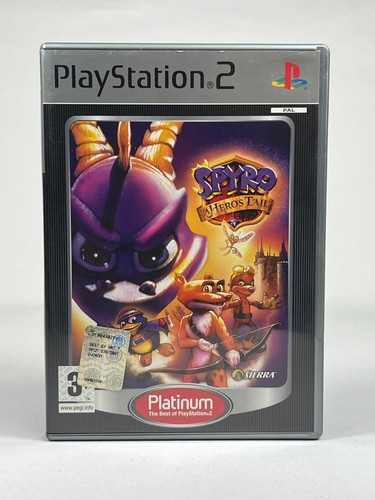 Spyro hero tail - spyro, platinum