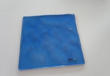 Formella in vetro di Murano iTRE colore blu  30x30 cm