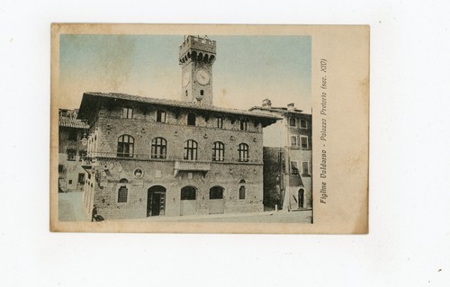 Cartolina figline valdarno - figline,