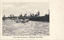 ISOLA PIANA - CARLOFORTE - Tonnara - Sbarco tonni sulla banchina - Cartolina