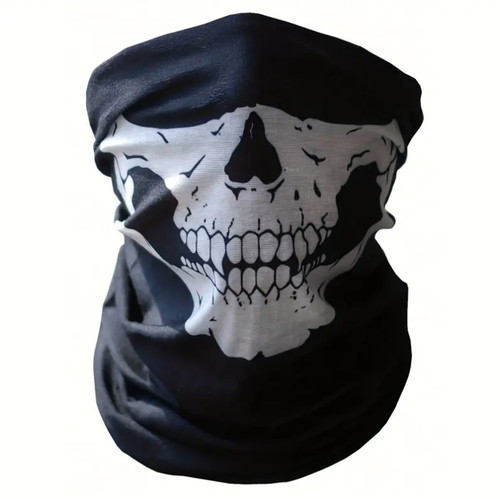 Maschera fantasma scheletro