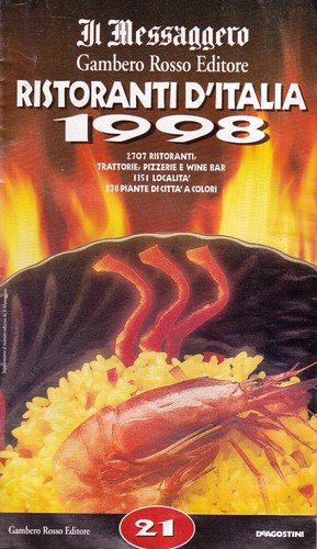 Ristoranti italia 1998 il - d'italia,