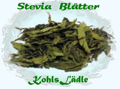 Foglie stevia macinate - foglie,