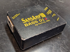 Sans Amp Bass DI versione vintage originale con XLR by Tech 21, NYC buono stato funzionante