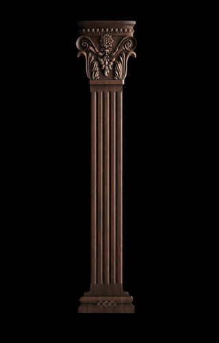 Pilastro classico legno - classico,