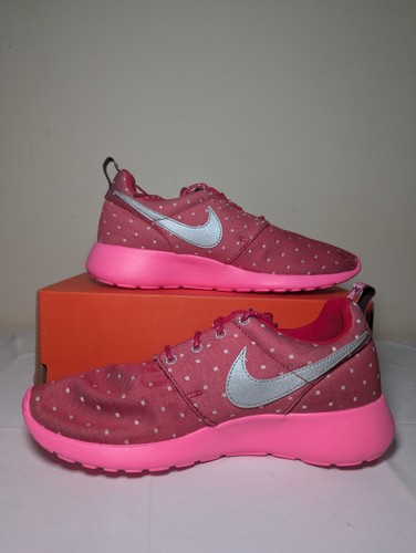 Nike roshe run print rosa - roshe,