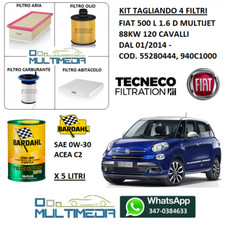 KIT TAGLIANDO 4 FILTRI OLIO