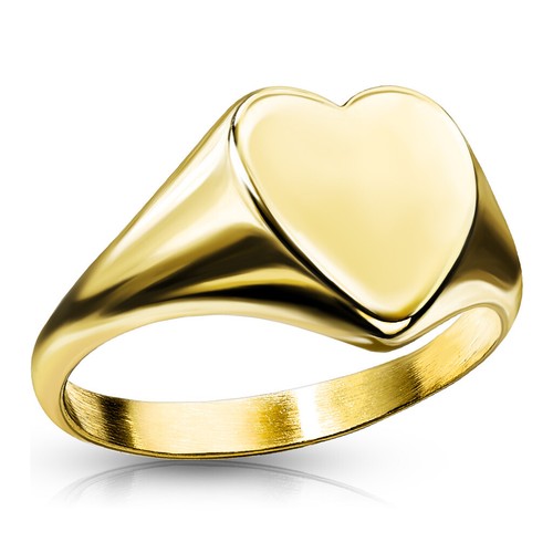 Chevaliere bague cuore per - chevaliere,