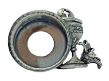 Portafoto in Argento 800 Preziosa Miniatura di Argenteria Artigianale Italiana